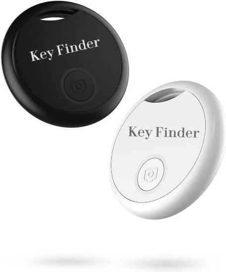 Jiobbo Key Finder Tracker with APP, 2 Pack Bluetooth Wallet Finder iOS and Android $21 MSRP