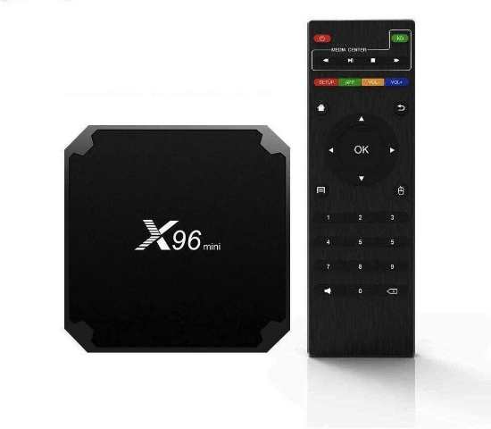 SMART TV Box X96 Mini Android 7.1 4K 4GB RAM 32GB ROM IPTV Remote Control - $34.00 MSRP