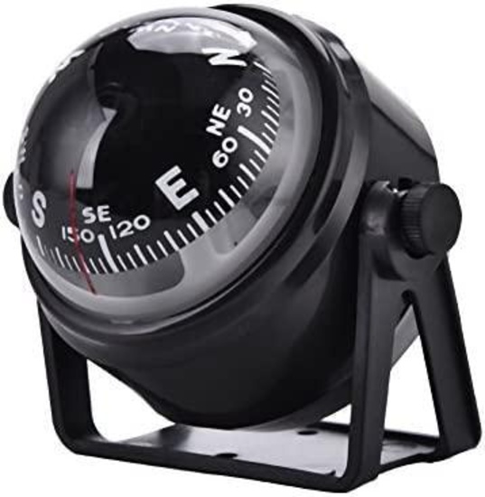 VGEBY1 Boat Compass, Black Electronic Explorer Compass (spJ16p5K06p) and more - $29.42 MSRP