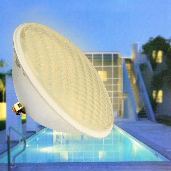 KWODE LED Pool Lighting, 36 W PAR56 Headlight Underwater LED Lighting, Warm White -$69.99 MSRP