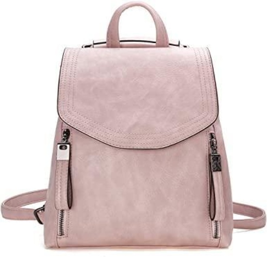 JOSEKO Women's Backpack PU Leather Anti-Theft Fashion Casual Travel Backpack - $35.99