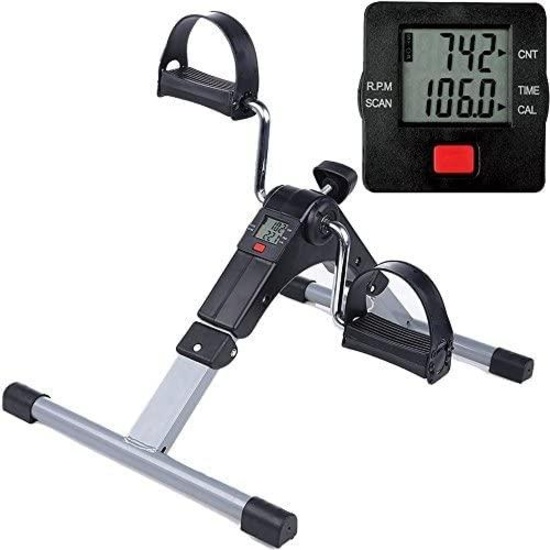 Himaly Folding Mini Pedal Exercise Bike Portable Home Workout Office Exerciser Bike - $33.00 MSRP