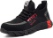 PY-FLRINGPIN Safety Shoes Men Women Sports Shoes Model-792-Black and Red 44 EU - $38.00 MSRP