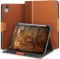 KingBlanc iPad Mini 6 Case with Pen Holder, Auto Sleep/Wake Function, Brown - $25.00 MSRP