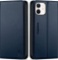 SHIELDON iPhone 11 6.1 Inches Flip Case, Shockproof Mobile Leather Phone Case, Navy Blue $25 MSRP