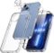 iLovecover [6 in 1] Matte Case for iPhone 13 Shockproof Mobile Phone Case, Translucent $16 MSRP