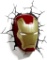 3DLightFX Marvel Avengers Iron Man Mask 3D Deco Light - $42.00 MSRP