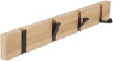 JSVER Coat Rack Wall Mounted Folding Modern Bamboo Clothes Rack - $13.00 MSRP