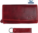 Chunkyrayan women's wallet real leather XXL RFID protection including leather key fob P GB- $29 MSRP