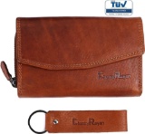 Chunkyrayan real leather women's wallet high quality vintage RFID protection including $29 MSRP