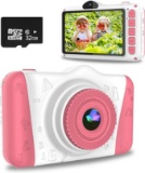 Wowgo children's camera, 3.5 inch digital camera toys USB rechargeable selfie video camer $32.8 MSRP