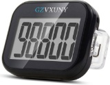 Gzvxuny 3D Pedometer with Clip and Strap, Walking Pedometer for Women Men Children - $17.00 MSRP