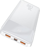 Baseus 10000mAh Power Bank, Slim USB C Portable Charger 20W PD3.0 QC4.0 (White)... - $18.00 MSRP