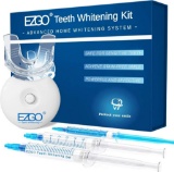 EZGO Teeth Whitening Kit with LED Light, 5 X LED Fast-Result Teeth Whitener - $25.99 MSRP