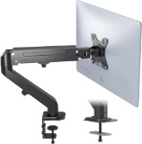 BONTEC GDM01 Single Arm Monitor Mount for 13-27 inch LCD LED Screen, Black - $32.33 MSRP