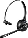 TECKNET Wireless On Ear Headphones with Noise Cancelling Microphone for Trucker - $27.99 MSRP