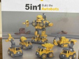 Robot Toys 5 in 1 Vehicle Building Set - $37.56 MSRP