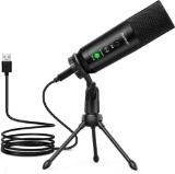 Bietrun USB Microphone PC Computer Laptop Metal Microphone with Tripod Stand - $16.21 MSRP
