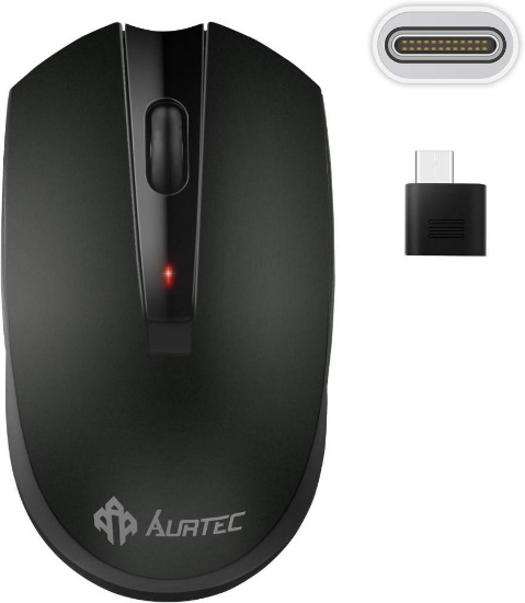 Aurtec Type C 2.4GHz USB C Wireless Mouse for MacBook (12 inch), MacBook Pro 2016/2017 - $22.00 MSRP