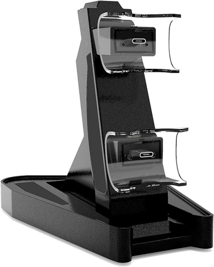 SPGUARD PS5 Controller Charging Station Compatible with PS5 Charging Station Accessories Replacement