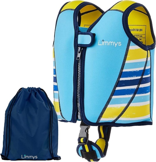 Limmys Premium Neoprene Swimming Vest, Ideal Swimming Aid For Boys And Girls (Medium)
