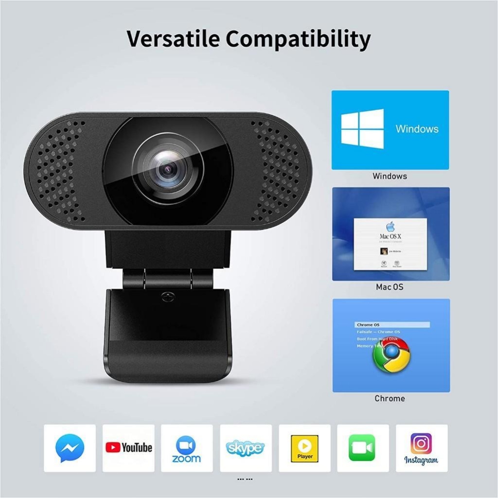 wansview 1080P Webcam with Mic, Webcam USB 2.0 Plug and Play for Laptop PC  Desktop with $16.5 MSRP | Industrial Machinery & Equipment General  Merchandise | Online Auctions | Proxibid