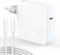 IFEART Mac Book Pro Charger, 96W USB C Charger with Charging Cable MacBook USB C White
