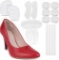 Sulpo Insoles Set Non-Slip Gel Inserts Set - Relief from Foot Pain - (Transparent)
