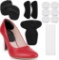 Sulpo Insoles Set Non-Slip Gel Inserts Set - Relief from Foot Pain (Black)