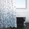 Ansio Shower Curtain Mould and Mildew Resistant (Mosaic Blue, 180 x 180 cm) (Mosaic Blue)