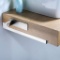 YIGII Bathroom Towel Rail - Stainless Steel Towel Rail Adhesive Glass Towel Rail