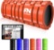 Fit Nation Foam Roller for Muscle Massage with Exercise Book, Ultra Lightweight Hollow