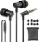 Linklike Ultra-Small Noise Cancelling Headphones, Hifi 4D Stereo In-Ear Headphones Cable