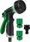 Molbory Garden Hand Shower, 8 Functions Garden Spray Nozzle, Watering Shower