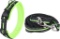 EASY JOY Pattepoint Dog Collar and Lead Set - Fluorescent Green S
