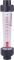 Hililand LZB-15(D) Rotameter Water Flow Meter Material Glass Stainless Steel (16-160ml/h)