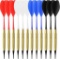 Guijiyi darts with plastic tip, darts for electronic dartboard, 12 pieces darts soft darts
