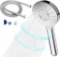 Shower head with hose 1.5m, shower head with 3 jet types, shower head water -saving set