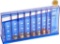 BigDean Euro Coin Sorter Box Blue 24 cm with Scale Counter Lockable with Key