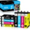 LeciRoba 603xl Printer Cartridges for Epson Printer Cartridges 603 and Epson 603xl (8Pack)