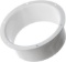 Europlast ... 150mm / 6'' Inlet Flange White Plastic Ventilation Ducting Pipe Wall Plate