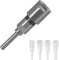 KATSU 8mm Shank Router Collect Chuck Extension Rod 1PCs, Woodworking Lathe Milling 133394