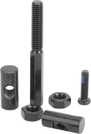 Keenso Shaft Locking Screw, Carbon Steel Electric Scooter Shaft Lock Screw Kit