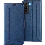 OCASE Retro Series Compatible with Galaxy S21 5G Wallet Case [Card Slots][RFID Blocking]