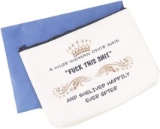 Birthday Gifts for Women Makeup Bag Best Friend Birthday Gifts for Her A Wise Woman Said On