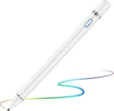 Mixoo stylus pen for ipad, capacitive 1.5 mm fine rechargeable digital pen compatible