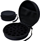 Fahibin Dice Case Compatible with Dice, Easy to Store Dice Tray with Removable Dice, Black