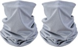 5 Pieces Multifunctional Headwrap Multipurpose Headband Elastic Bandana Neck Gaiter