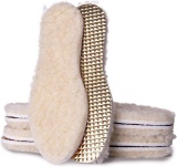Sulpo Marol Insoles with Sheep's Wool, Warm Insulating Winter Shoe Insoles (37)