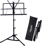 Rayzm Sheet Music Book Stand,Sturdy Portable Folding Metal Stand with Carrying Bag